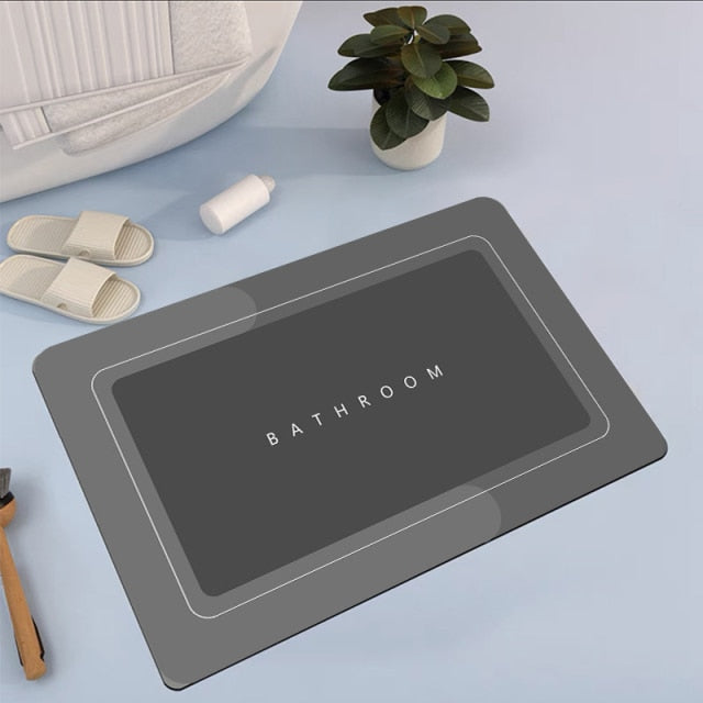 Modern Absorbent Bath Rug freeshipping - khollect