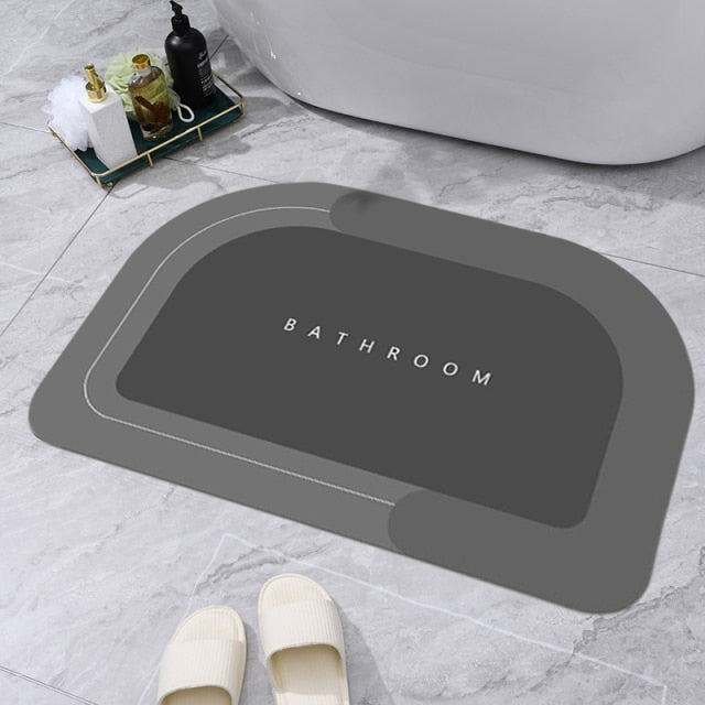 Modern Absorbent Bath Rug freeshipping - khollect