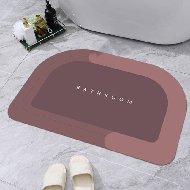 Modern Absorbent Bath Rug freeshipping - khollect