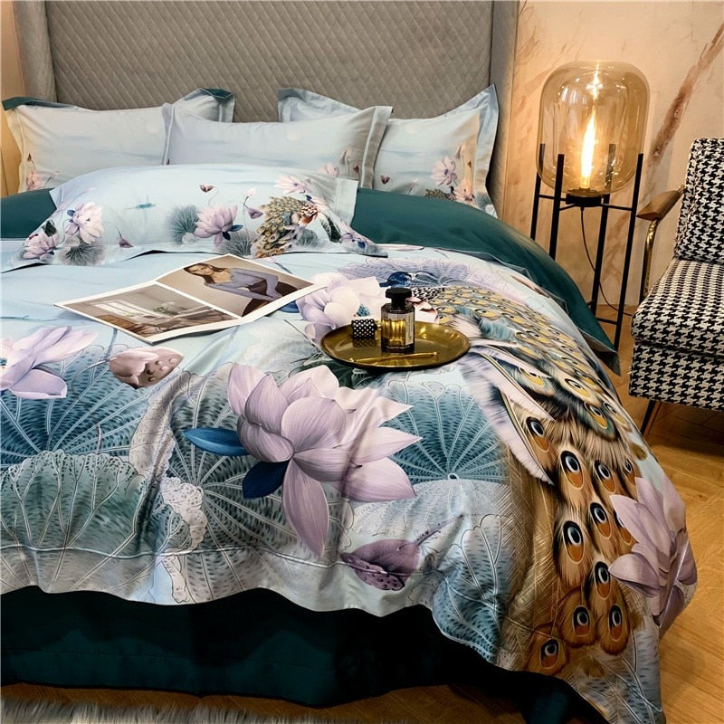 Egyptian Cotton Luxury Duvet Set freeshipping - khollect