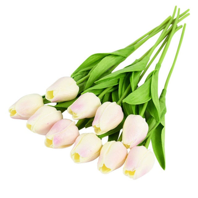 Artificial Tulip Bouquet Decor freeshipping - khollect