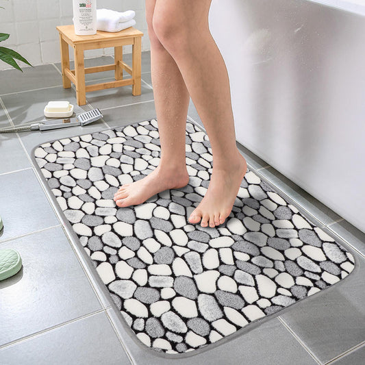 Coral Bathroom Mat freeshipping - khollect