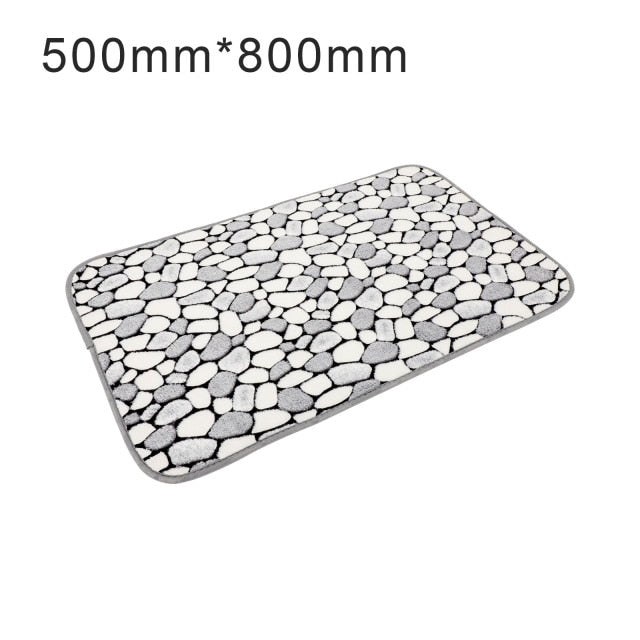 Coral Bathroom Mat freeshipping - khollect