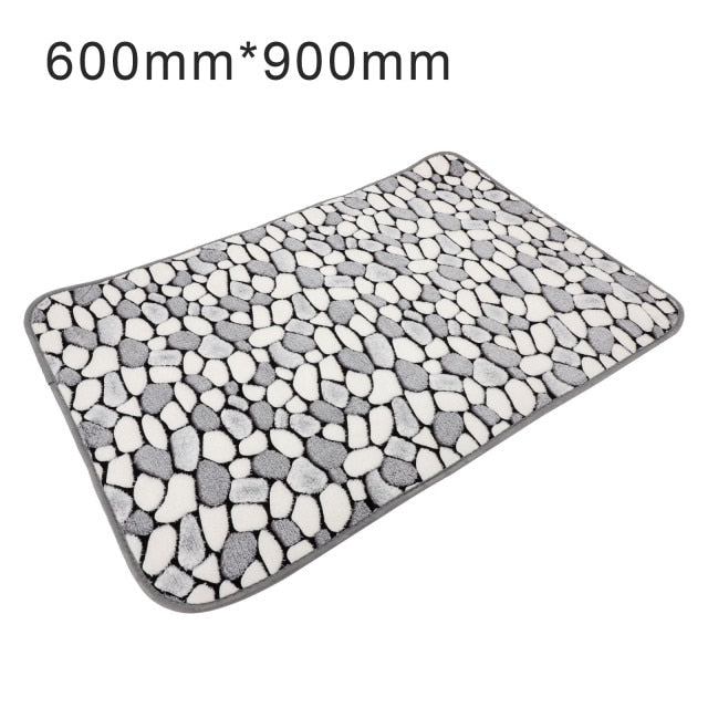Coral Bathroom Mat freeshipping - khollect