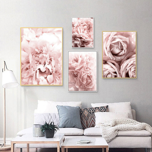 Blooming Shades of Pink Art Print