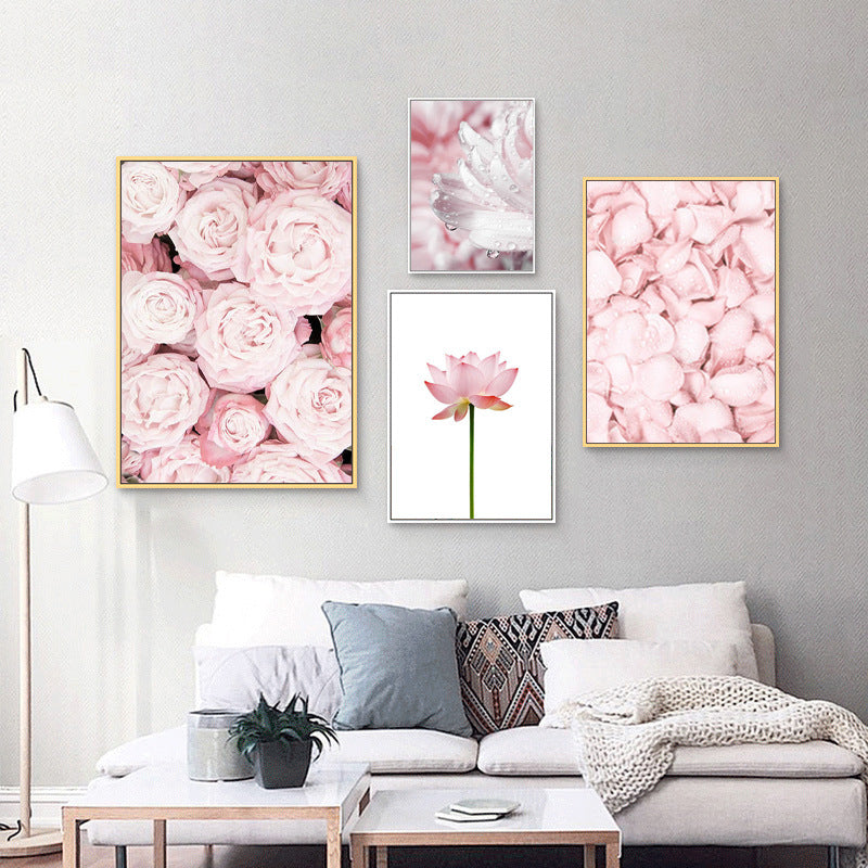Blooming Shades of Pink Art Print