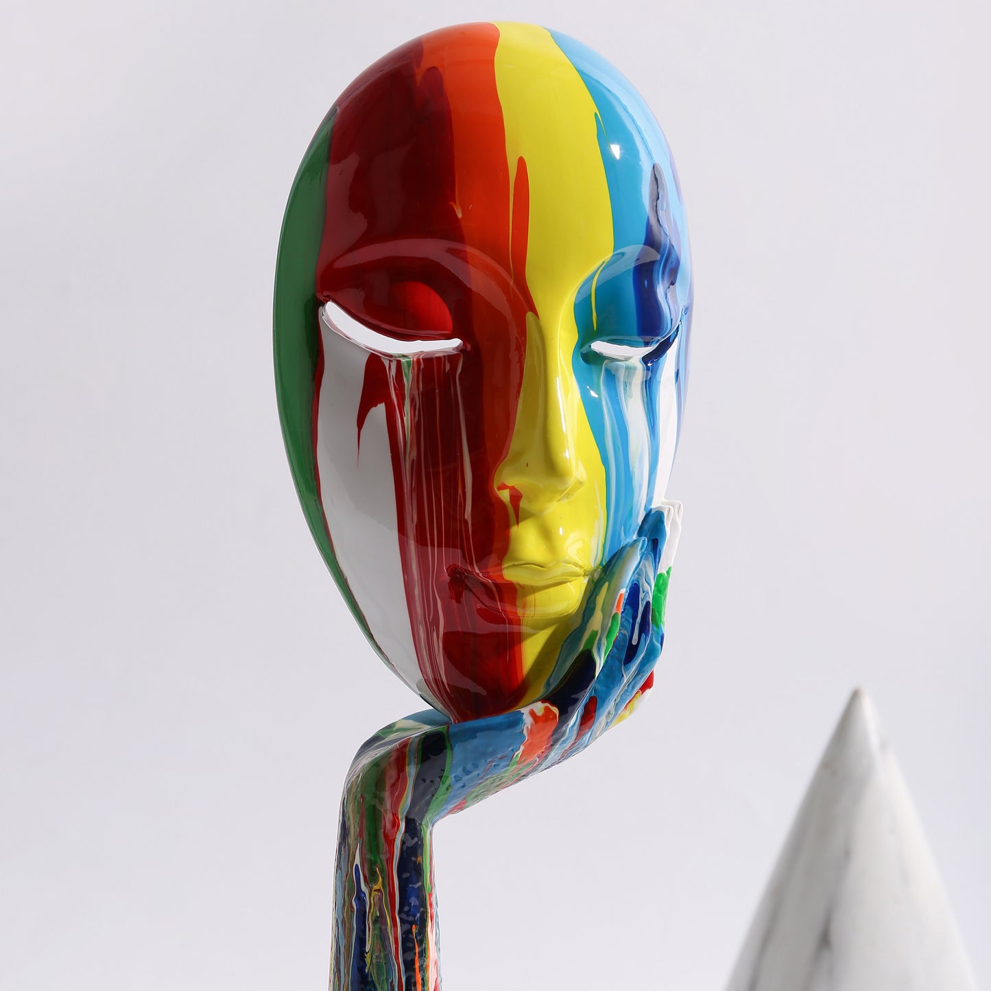 Rainbow Fluid Mask Decor