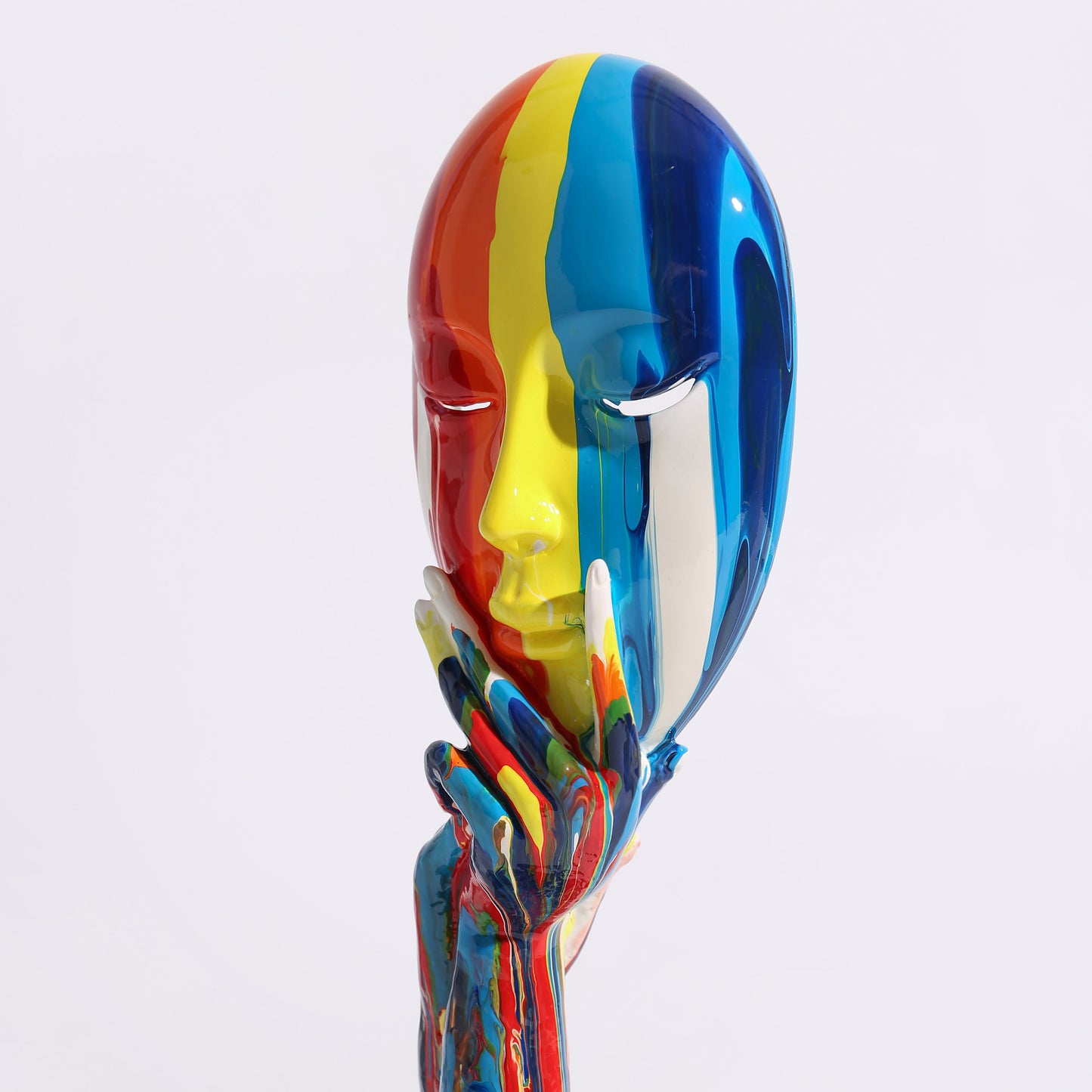 Rainbow Fluid Mask Decor