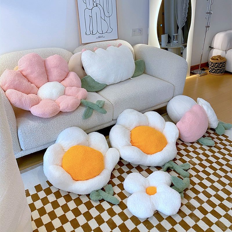 Sunflower Plush Sofa Throw Pillows