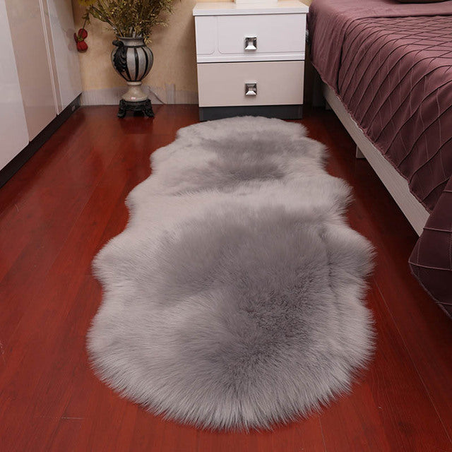 Beach Shore Fluffy Warm Mat