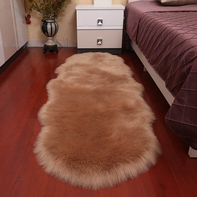 Beach Shore Fluffy Warm Mat