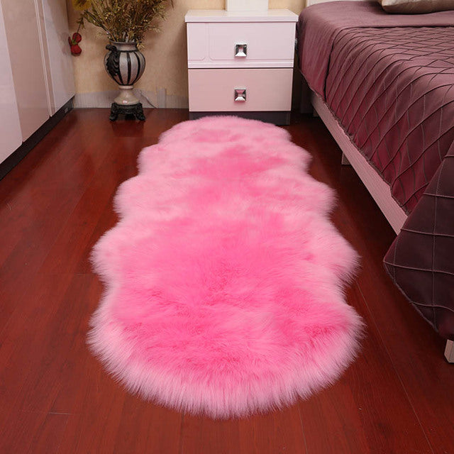 Beach Shore Fluffy Warm Mat