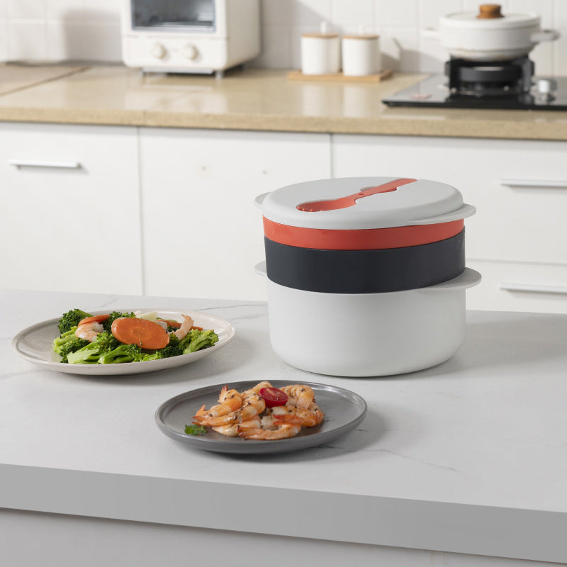 Multitone Microwave Steamer Container Set
