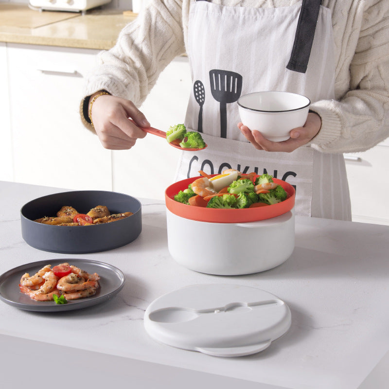 Multitone Microwave Steamer Container Set