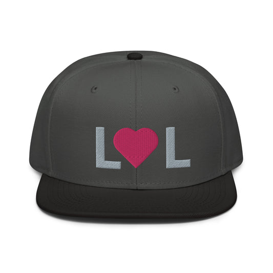 Love Out Loud Embroidered Snapback Hat