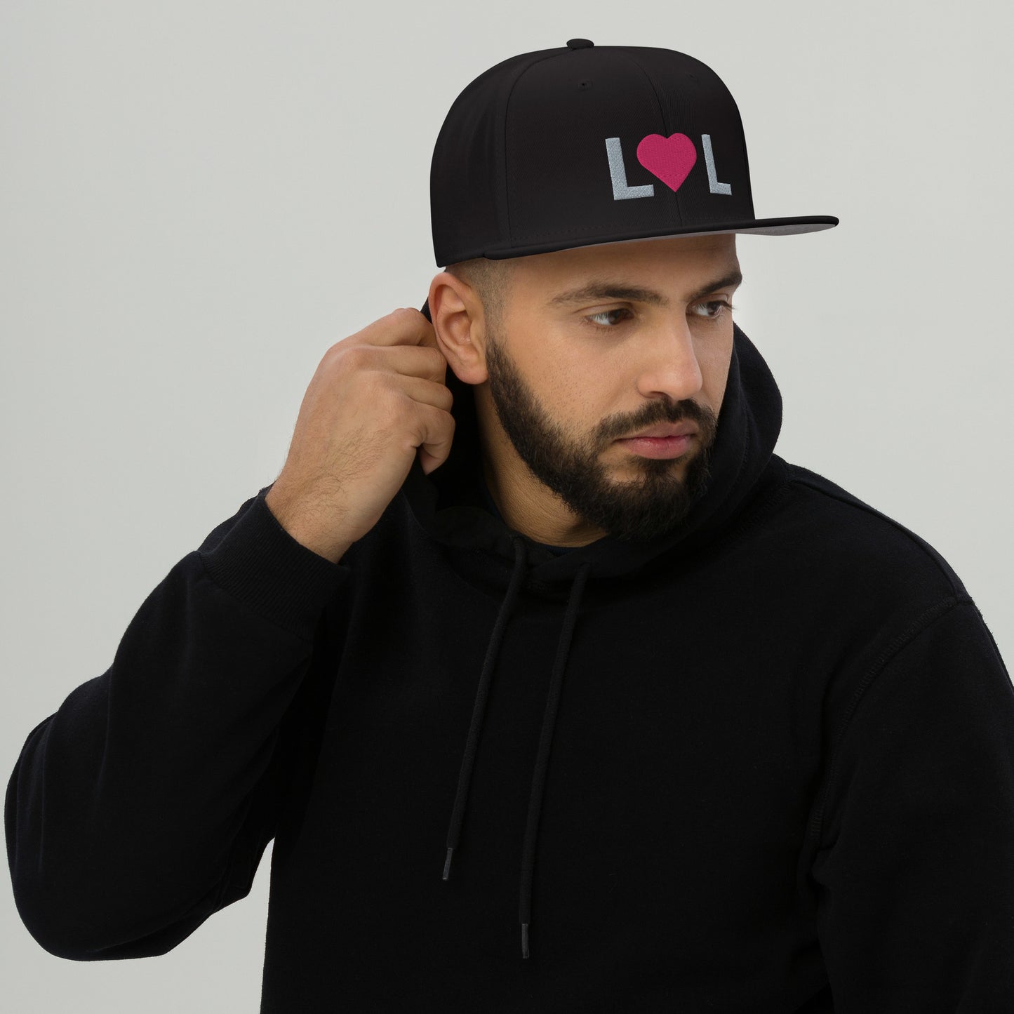 Love Out Loud Embroidered Snapback Hat